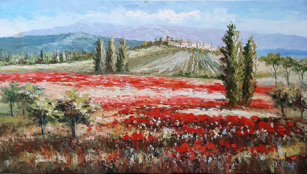 paysage/90cm x 60cm /2173-T3